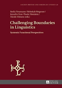 Challenging Boundaries Linguistics: Systemic Functional Perspectives