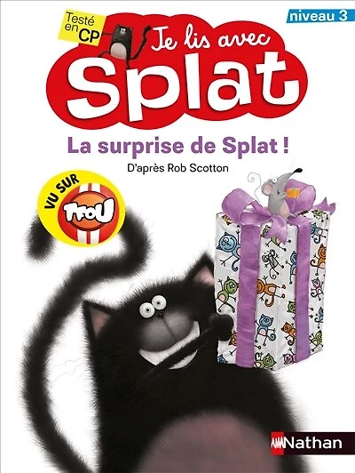Je lis avec Splat : la surprise de Splat - Lecture CP Niveau 3
