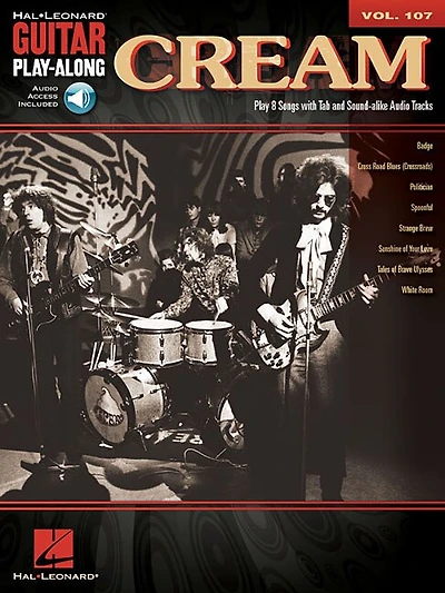 Cream: Guitar Play-Along Volume 107