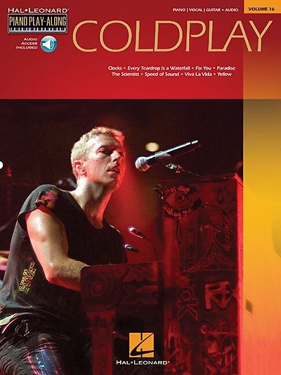 Coldplay: Piano Play-along Volume 16