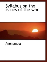 Syllabus on the Issues of War