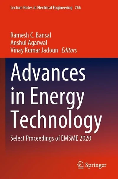 Advances in Energy Technology: Select Proceedings of EMSME 2020