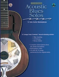 Acoustic Masterclass: Acoustic Blues Solos, Book And Cd