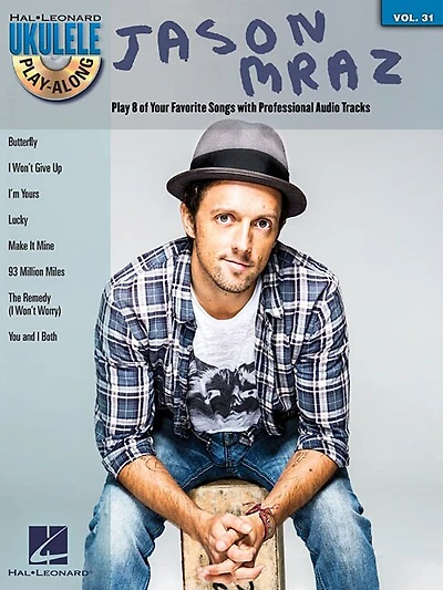 Jason Mraz: Ukulele Play-along Volume 31