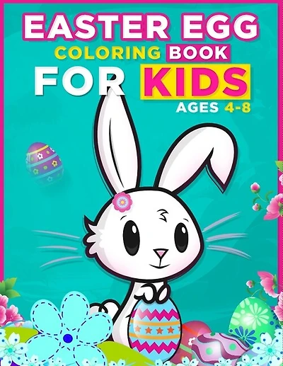 Easter egg coloring book for kids ages 4-8: Kids Mandala egg coloring book, Happy Easter egg coloring activities for kids, Easter gift for family, teens, kids and friends. Color and relax. Easter Activity Gift Book, The Great Big Easter Egg coloring book