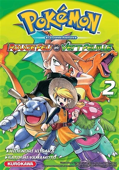Pokémon : la grande aventure Rouge Feu et Vert Feuille-Emeraude, Vol. 2