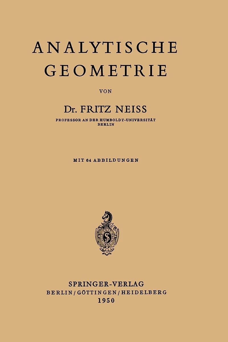 Analytische Geometrie