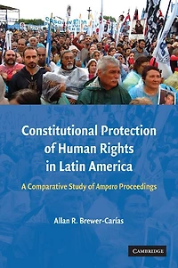Constitutional Protection of Human Rights Latin America: A Comparative Study Amparo Proceedings