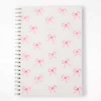 A4  Polypro Spiral Journal, Bows