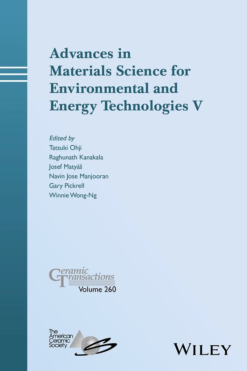 Advances Materials Science for Environmental and Energy Technologies V