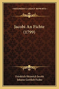 Jacobi An Fichte (1799)