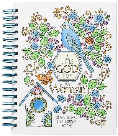 A Little God Time for Women: Devotional Coloring Book