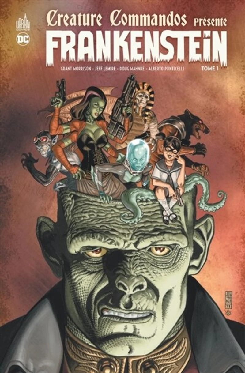 Creature Commandos présente Frankenstein 01