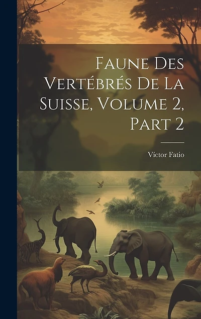 Faune Des Vertébrés De La Suisse, Volume 2, Part 2