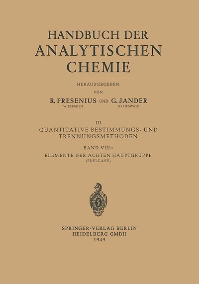 Elemente Der Achten Hauptgruppe: Edelgase: Helium - Neon - Argon - Krypton - Xenon - Radon Und Isotope