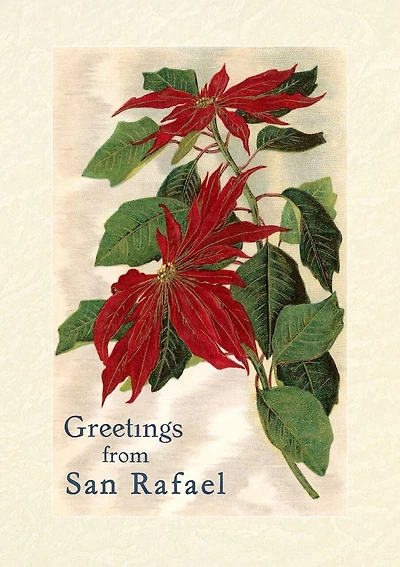 Vintage Lined Notebook Greetings from San Rafael, California