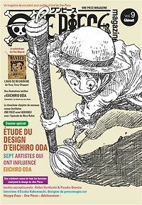 One Piece magazine, n°9. Etude du design d'Eiichiro Oda