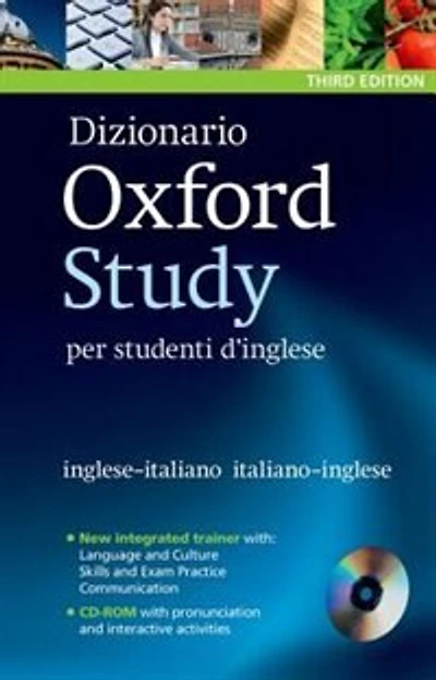 Dizionario Oxford Study per studenti d'inglese: Updated edition of this bilingual dictionary specifically written for Italian-speaking learners of English