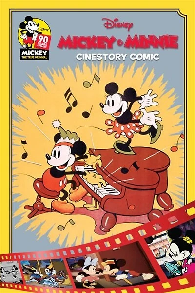 Disney Mickey And Minnie 90th Anniversary Celebration Cinestory Comic