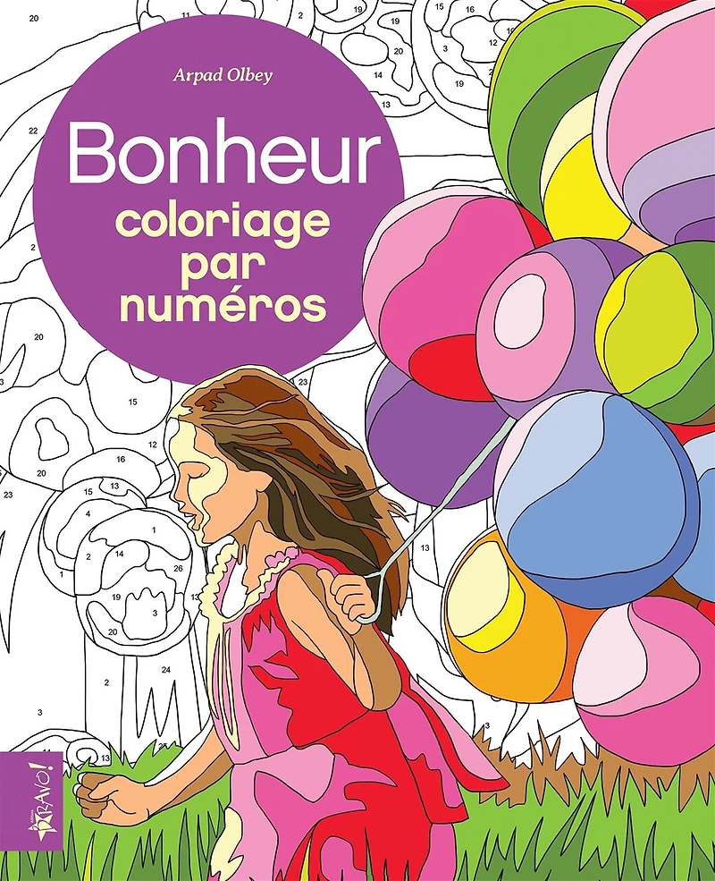 Bonheur: coloriage par numéros