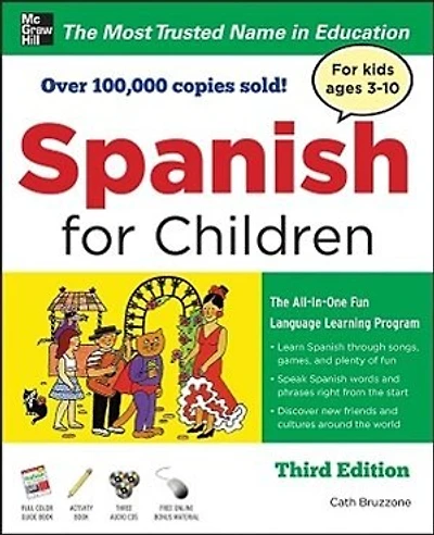 Spanish for Children with Three Audio CDs, Third Edition