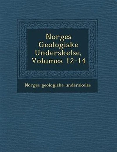 Norges Geologiske Unders Kelse, Volumes 12-14