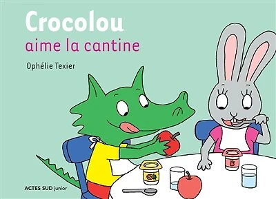 Crocolou mange à la cantine