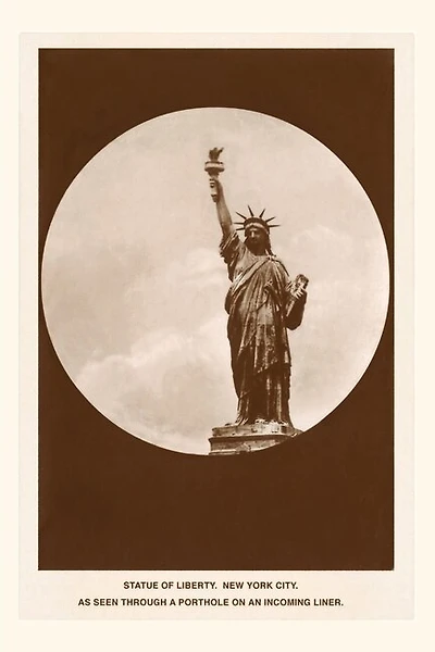 Vintage Journal Statue of Liberty, New York City