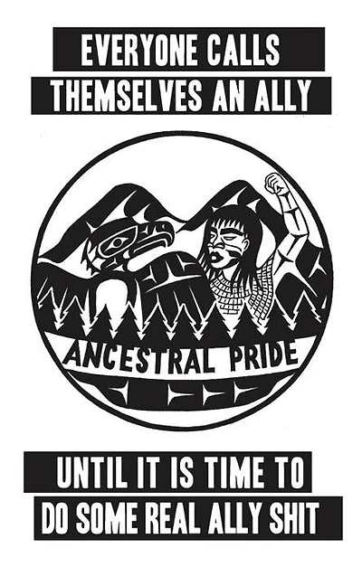 Everyone Calls Themselves An Ally Until It Is Time To Do Some Real Ally Shit