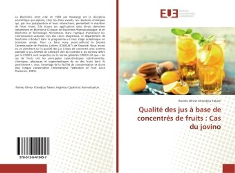Qualité des jus à base de concentrés de fruits: Cas du jovino