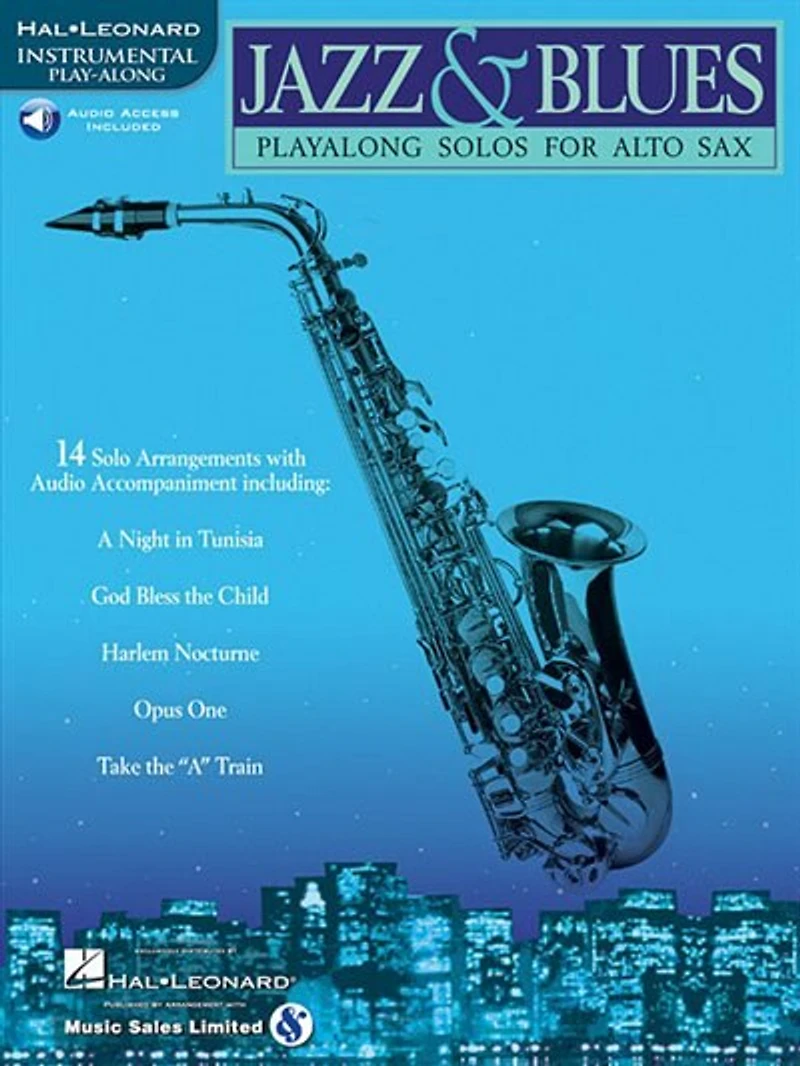 Jazz & Blues: Play-along Solos For Alto Sax
