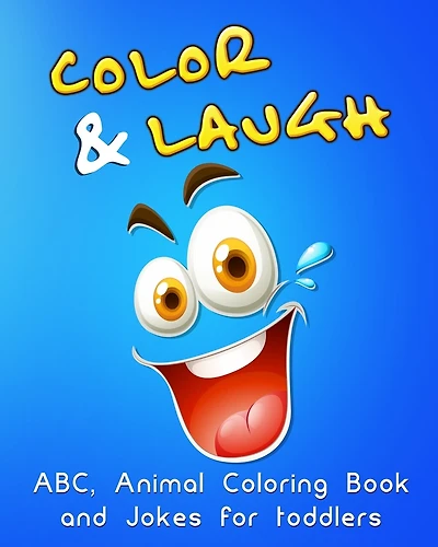 Color & laugh: ABC, Animal Coloring Book and Jokes for toddlers: Fun with Animal, Letters, and Hilarious Jokes for Toddlers a book that helps kids learn to read Alphabet Letters from A to Z and animal names