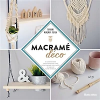 Macramé déco: 18 compositions à réaliser en pas pour sublimer vos plantes et habiller votre intérieur