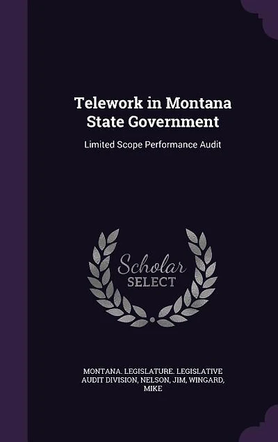 Telework in Montana State Government: Limited Scope Performance Audit