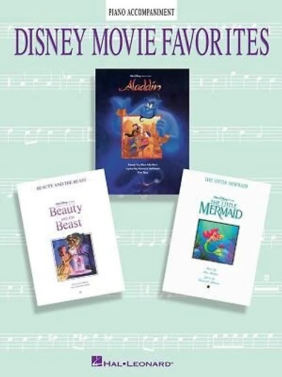 Disney Movie Favorites: Piano Accompaniment for Brass & Woodwind Instrumental Solos