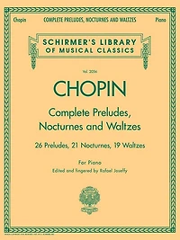 Complete Preludes, Nocturnes & Waltzes: Schirmer Library of Classics Volume 2056