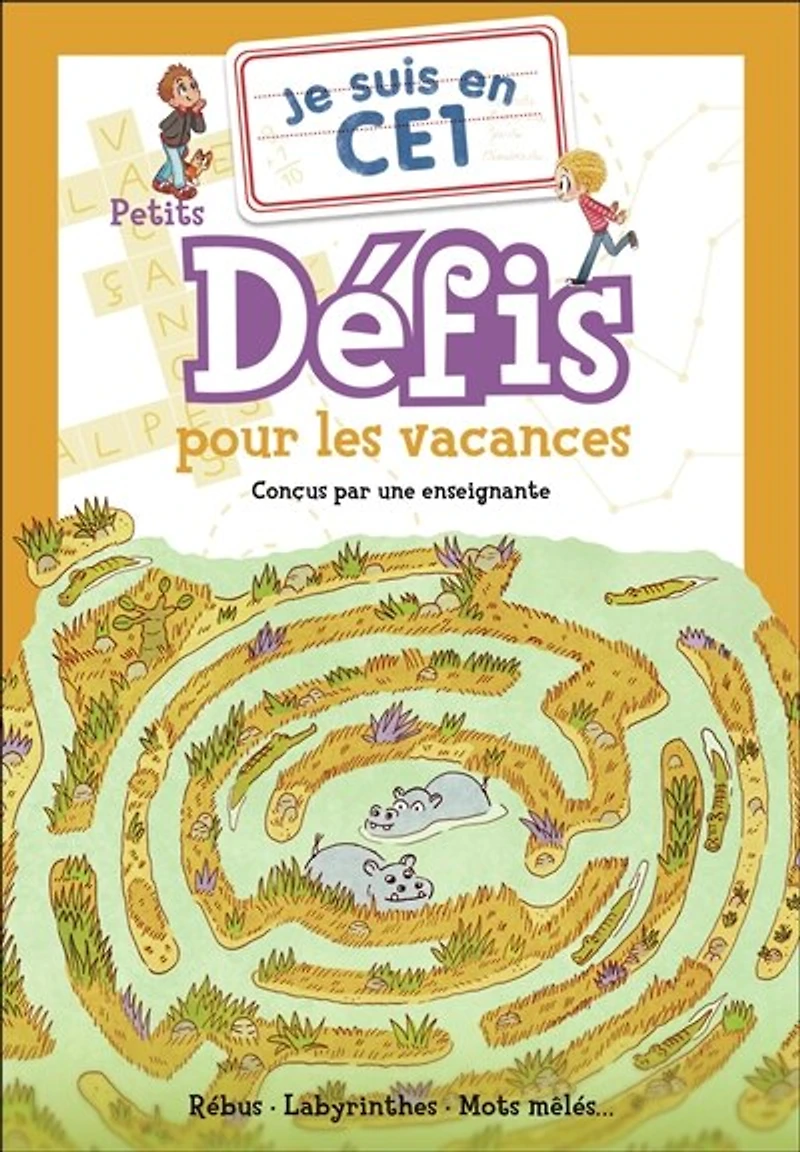 Je suis en CE1: petits défis pour les vacances