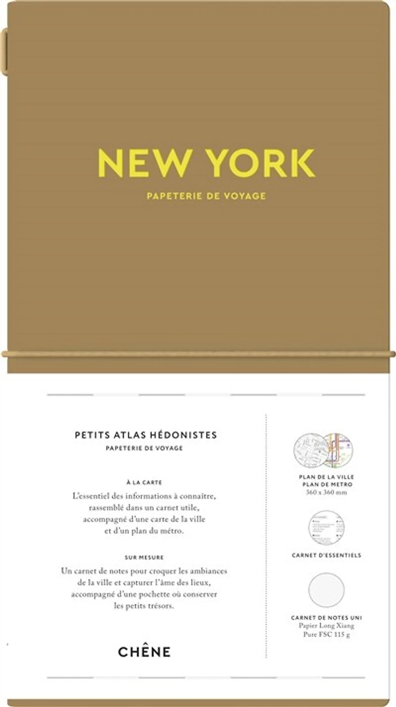 New York: papeterie de voyage