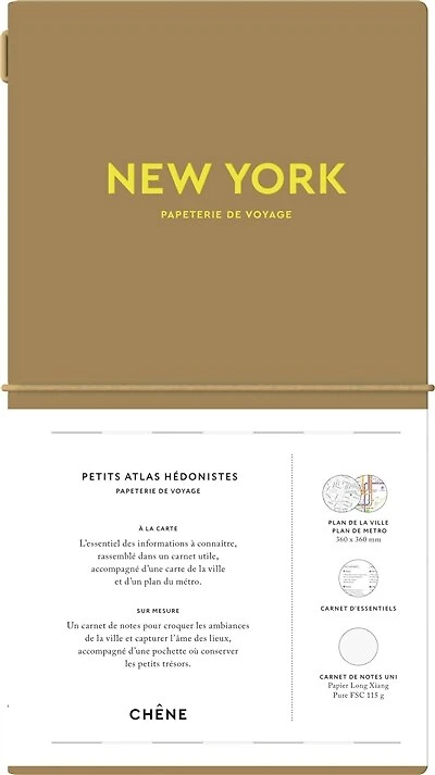 New York: papeterie de voyage