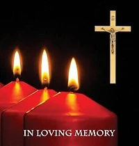 "In Loving Memory" Funeral Guest Book, Memorial Guest Book, Condolence Book, Remembrance Book for Funerals or Wake, Memorial Service Guest Book