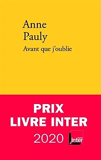 AVANT QUE J'OUBLIE
