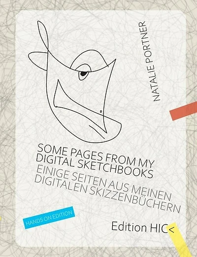 Some pages from my digital sketchbooks. Hands on edition: Einige Seiten aus meinen digitalen Skizzenbüchern. Studienausgabe