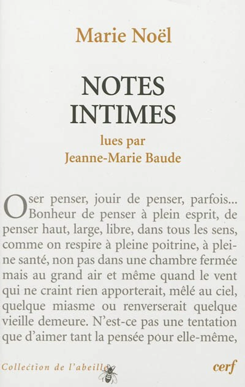 Notes intimes