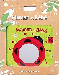 Maman et bébé: un livre tout brodé