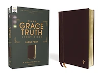 NASB, The Grace and Truth Study Bible (Trustworthy Practical Insights), Large Print, Hardcover, Green, Red Letter, 1995 Text, Comfort Print
