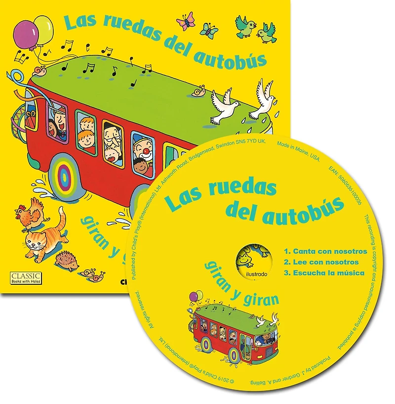 Las ruedas del autobús giran y
