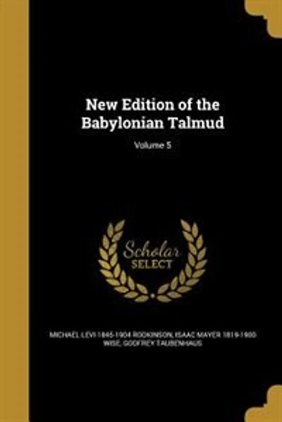 New Edition of the Babylonian Talmud; Volume 5