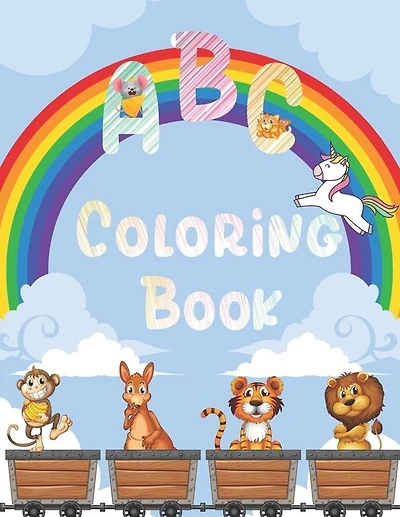 ABC Coloring Book: My Big ABC Coloring Book, Unicorn Coloring Book 2 Year Old