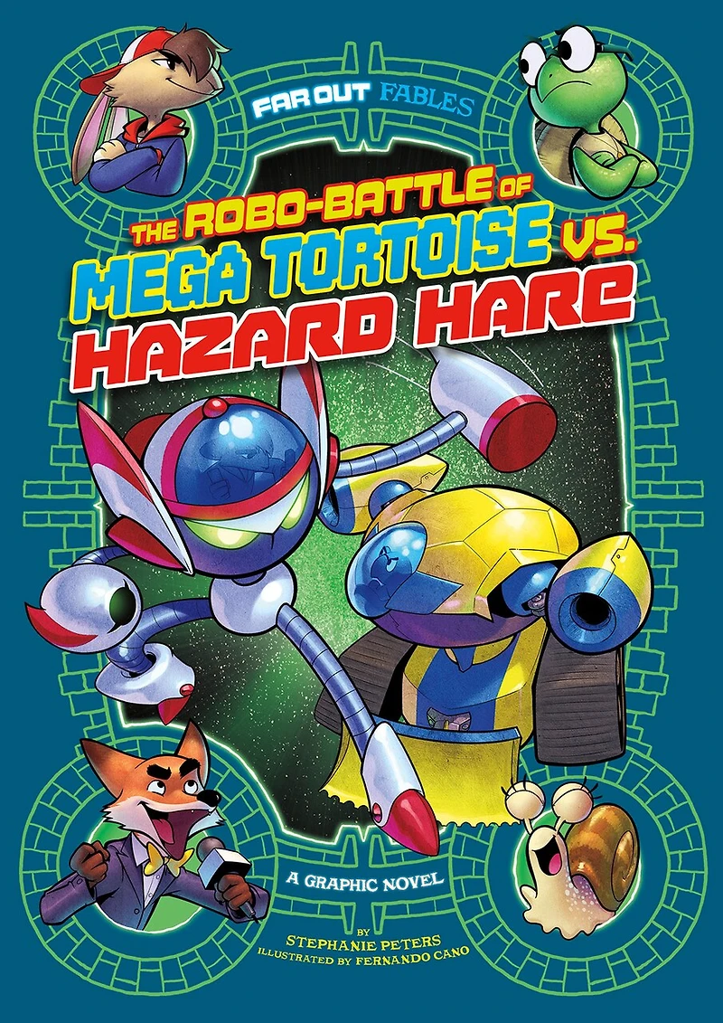The Robo-battle of Mega Tortoise vs. Hazard Hare: A Graphic Novel
