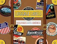 Railroads Across America Luggage Labels